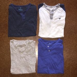 American eagle men’s shirts!